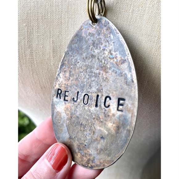 Rejoice Vintage Spoon Necklace from Etsy - Picture 4 of 8